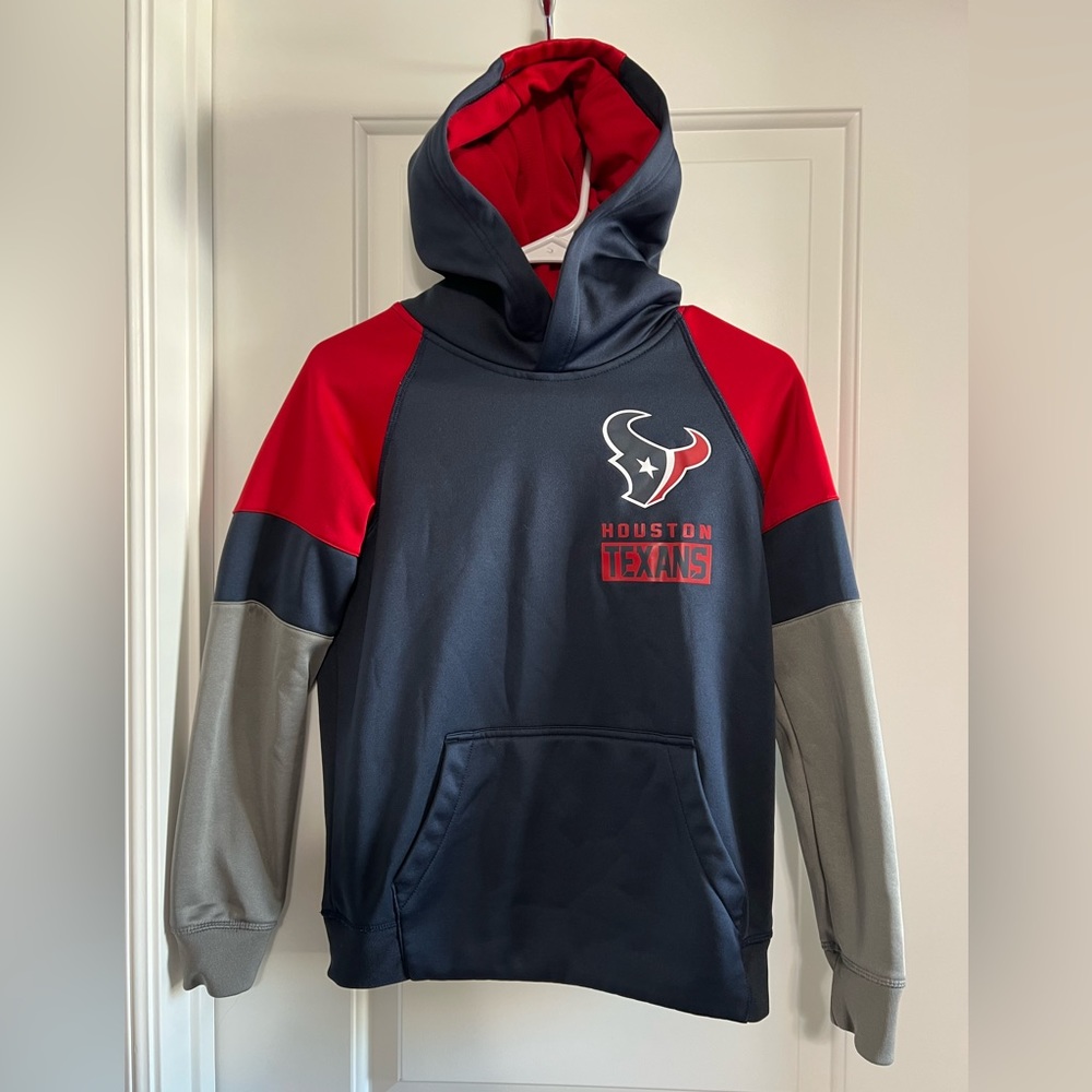 Texans Hooded Sweatshirt- Youth size Medium